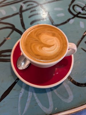  at Deluxe Cafe in Wellington