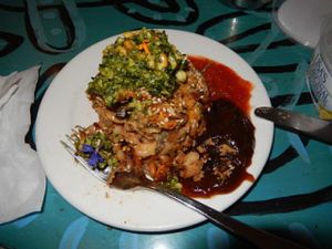 white-bean ball at Deluxe Cafe in Wellington