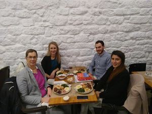 Friendly dinner with the vegetarian association, ask for a discount if you are member of AVF !  at Le Libanais de Montrouge in Montrouge