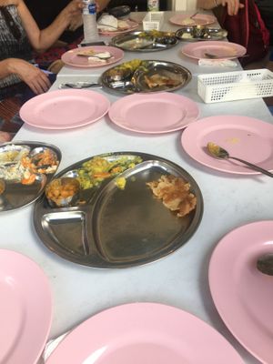 A few of the stops on the tour at VegThisCity in Central Singapore