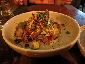 Crispy Fried Eggplant at You Came Again in West End