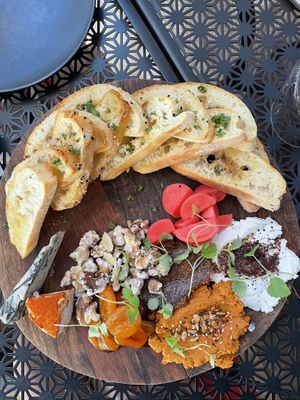 Vegan cheese plate  at You Came Again in West End