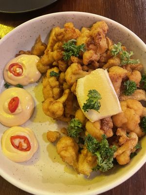 Lemon cauliflower popcorn  at You Came Again in West End