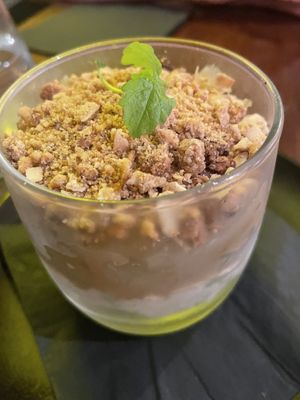 Apple crumble cheesecake  at You Came Again in West End