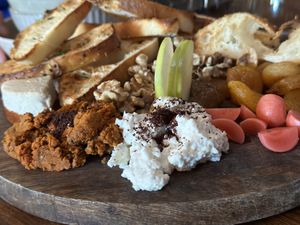 Vegan cheese platter   at You Came Again in West End