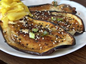 Miso eggplant  at You Came Again in West End