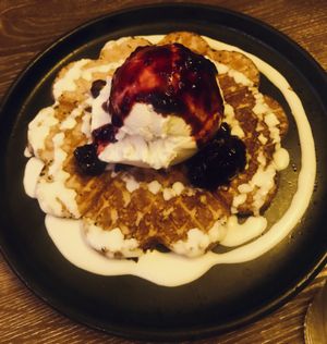 Waffle at You Came Again in West End