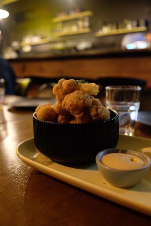 Cauliflower bites at You Came Again in West End