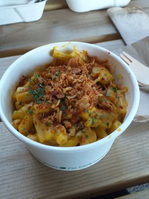 Mac n cheese at Dirty Kitch in Coventry