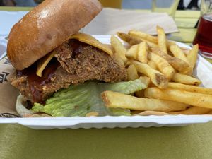 Memphis Chick Burger and Fries   at Dirty Kitch in Coventry