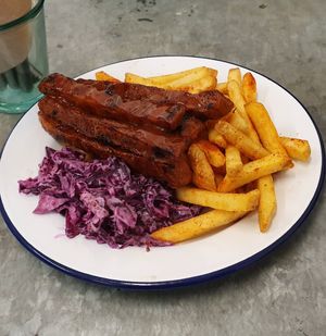 Seitan ribs at Dirty Kitch in Coventry
