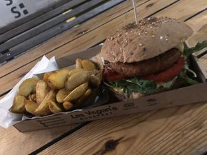   at Las Vegan's Bar in Budapest