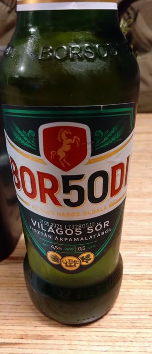 Bier at Las Vegan's Bar in Budapest