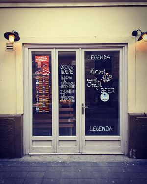 :) at Las Vegan's Bar in Budapest