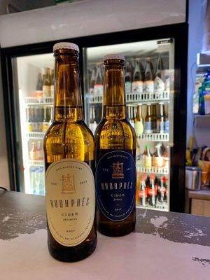 Ciders at Las Vegan's Bar in Budapest