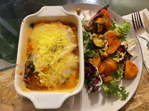 Lasagna  at The Alleycat in Inverness