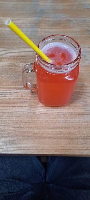 Homemade lemonade at The Alleycat in Inverness