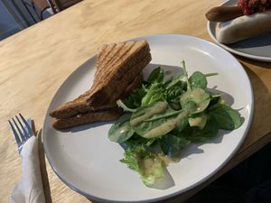 “Chicken & Bacon” Toasty at The Alleycat in Inverness