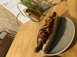 Chilli Dog at The Alleycat in Inverness