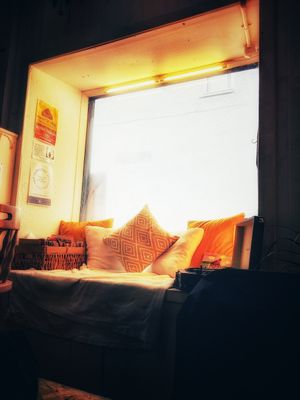 Window seat... at The Alleycat in Inverness