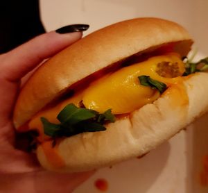 Wonderful cheeseburger! Could just make this pic, the fries and the onion rings were gone 🥰 at Vegger in Brussels