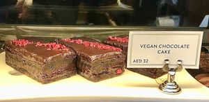 Chocolate cake at Le Pain Quotidien - Spring Souk in Dubai