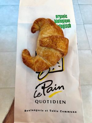 Croissant at Le Pain Quotidien - Spring Souk in Dubai