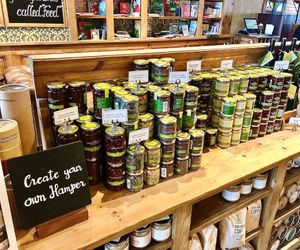 Sauces and dips at Le Pain Quotidien - Spring Souk in Dubai