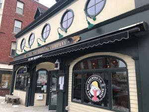 Front at Sea Dog Brewing Co in Camden