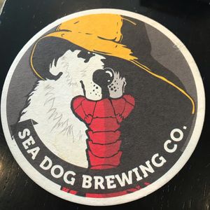 logo at Sea Dog Brewing Co in Camden