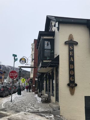 Street view at Sea Dog Brewing Co in Camden