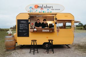 Foodcaravan for weddings and private parties  at Matahari in Saint-xandre