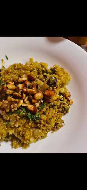 quinoa dish at Pedro Pan in Jujuy