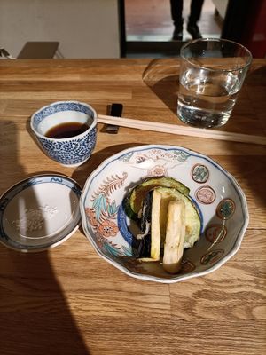 Veggie Tempura at Murasaki at Hotel Helka in Helsinki