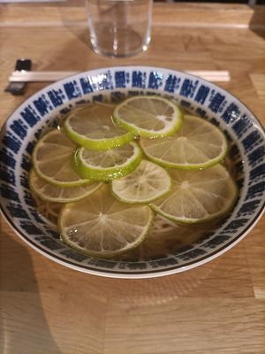 Cold Lime Noodle at Murasaki at Hotel Helka in Helsinki