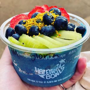 Blue Magic Açaí Bowl at Haleʻiwa Bowls in Haleiwa