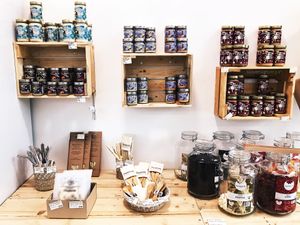 Vegan mayo, hummus, peanut and almond butter. Stainless steel and bamboo straws, bamboo utensils, bulk dry fruit. at Rifuzl - Šiška, trgovina brez plastične embalaže in Ljubljana