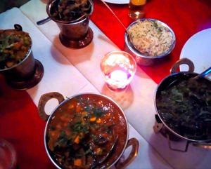 Makkai Patra, Green Gujarat, Deewani Handi, Bhindi Masala at Shree Ram in Lisbon