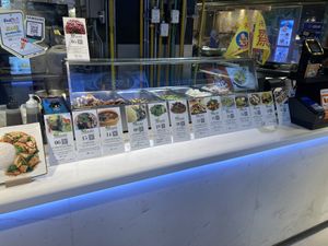 All approx 80 baht  at Talalaks Emporium Food Hall in Bangkok