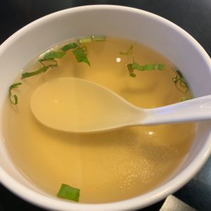 Free broth at Talalaks Emporium Food Hall in Bangkok