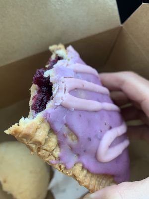 Look at that filling! at Miss Chickpea's Bakeshop in San Antonio