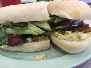 Super yum  at Miss Chickpea's Bakeshop in San Antonio