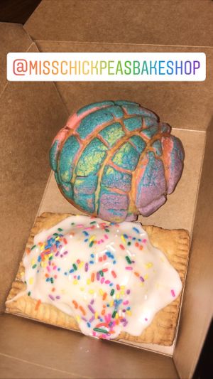   at Miss Chickpea's Bakeshop in San Antonio