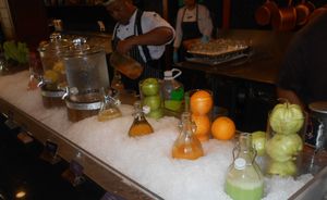 Healthy Smoothies at Garden Cafe in Pattaya