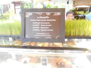 Sandwich station at Garden Cafe in Pattaya