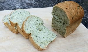 Mugwort bread at Aseungji 아승지 in Seoul