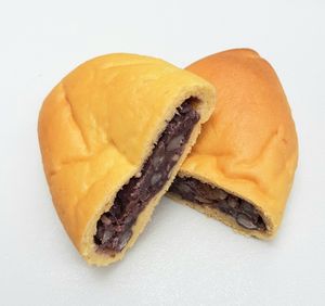 red bean-filled bun with sweet pumpkin at Aseungji 아승지 in Seoul