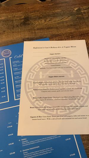  #Veganuary at Kafeneon in Newcastle Upon Tyne