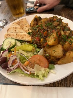 Briam  at Kafeneon in Newcastle Upon Tyne