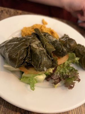 Dolmades  at Kafeneon in Newcastle Upon Tyne